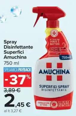 Carrefour Express Spray Disinfettante Superfici Amuchina offerta
