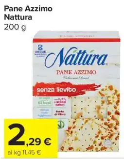 Carrefour Express Pane Azzimo Nattura offerta