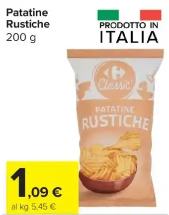 Carrefour Classic Patatine Rustiche