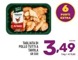 Il Centesimo Tagliata di pollo tutti a tavola Avimec offerta