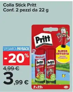 Carrefour Express Colla Stick Pritt offerta