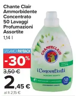 Carrefour Express Chante Clair Ammorbidente Concentrato offerta