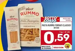 Il Centesimo Pasta Rummo formati classici offerta