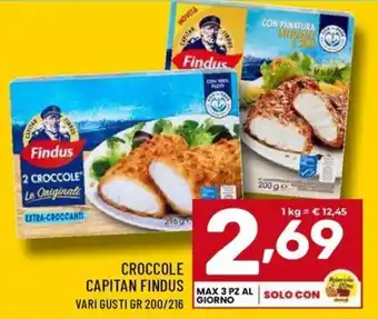 Il Centesimo Croccole Capitan Findus offerta