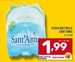 Il Centesimo Acqua naturale Sant'Anna offerta