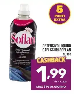 Il Centesimo Detersivo liquido capi scuri Soflan offerta