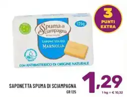 Il Centesimo Saponetta spuma di sciampagna offerta