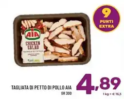 Il Centesimo Tagliata di petto di pollo AIA offerta