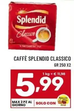Il Centesimo Caffè Splendid Classico offerta