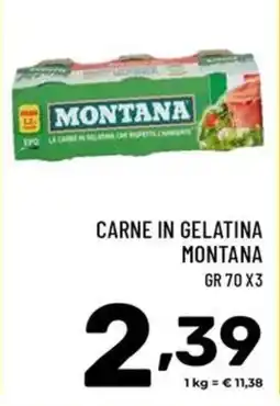 Il Centesimo Carne in gelatina Montana offerta