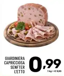 Il Centesimo Giardiniera capricciosa senfter offerta