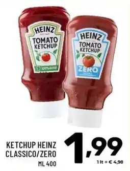 Il Centesimo Ketchup Heinz Classico/Zero offerta