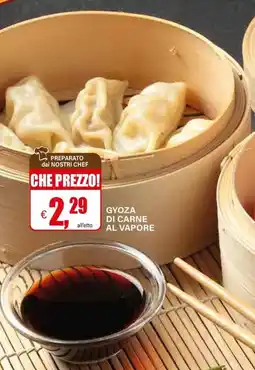 Il Gigante Gyoza di carne al vapore offerta