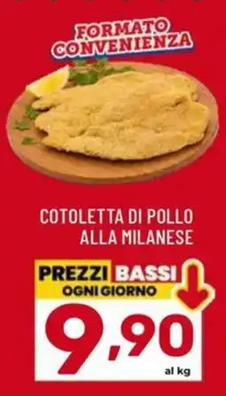 Il Centesimo Cotoletta di pollo alla milanese offerta