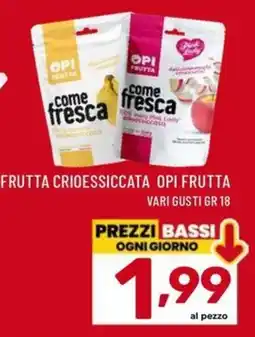 Il Centesimo Frutta crioessiccata Opi Frutta offerta