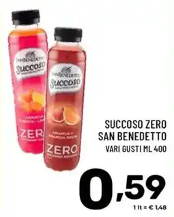 Il Centesimo Succoso zero San Benedetto offerta