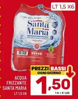 Il Centesimo Acqua frizzante Santa Maria offerta