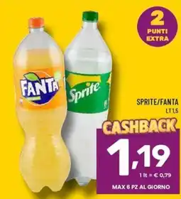 Il Centesimo Sprite/Fanta offerta