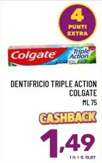 Dentifricio triple action Colgate