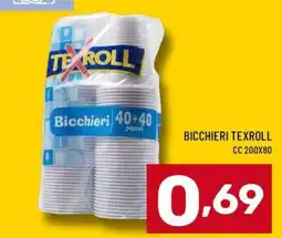 Il Centesimo Bicchieri Texroll offerta