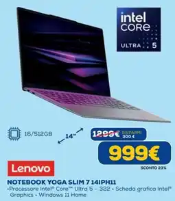 DIMOStore Lenovo Notebook Yoga Slim 7 14IPH11 offerta