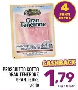 Il Centesimo Prosciutto cotto Gran Tenerone Gran Terre offerta