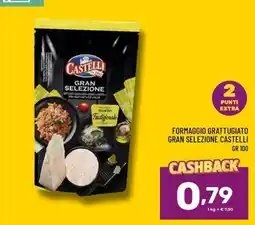 Il Centesimo Formaggio grattugiato Gran Selezione Castelli offerta