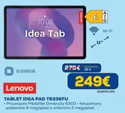 DIMOStore Lenovo Tablet Idea Pad TB336FU offerta