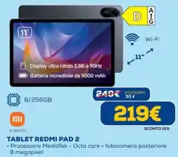DIMOStore Tablet Redmi Pad 2 Xiaomi offerta