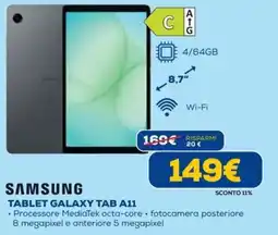 DIMOStore Samsung Tablet Galaxy Tab A11 offerta