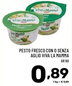 Il Centesimo Pesto fresco Viva la mamma offerta