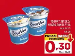 Il Centesimo Yogurt intero Bontà Viva offerta