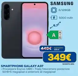 DIMOStore Samsung Smartphone Galaxy A37 offerta