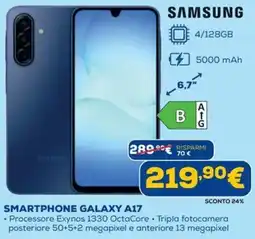 DIMOStore Samsung Smartphone Galaxy A17 offerta