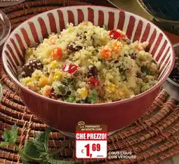 Il Gigante Cous cous con verdure offerta