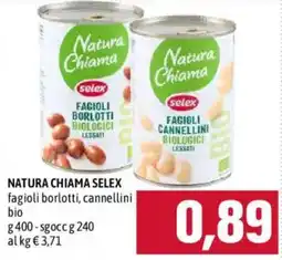 Emisfero Natura Chiama Selex fagioli borlotti, cannellini bio offerta