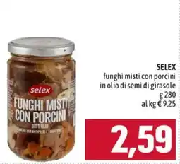 Emisfero Selex funghi misti con porcini offerta