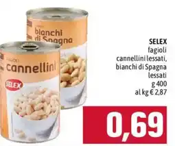 Emisfero SELEX fagioli cannellini lessati, bianchi di Spagna lessati offerta