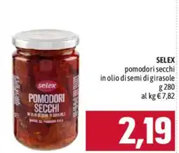 Emisfero Selex pomodori secchi offerta