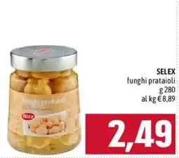 Emisfero SELEX funghi prataioli offerta