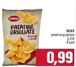 Emisfero Selex patatine grigliate offerta