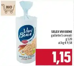 Emisfero SELEX VIVI BENE gallette 5 cereali offerta