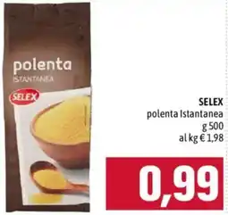 Emisfero SELEX polenta Istantanea offerta
