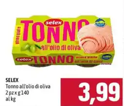 Emisfero Selex Tonno all'olio di oliva offerta