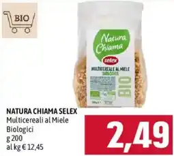 Emisfero Natura Chiama Selex Multicereali al Miele Biologici offerta
