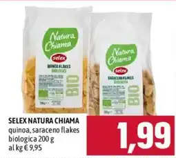 Emisfero Selex Natura Chiama quinoa, saraceno flakes biologica offerta