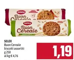 Emisfero Selex Buon Cereale biscotti assortiti offerta