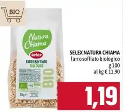Emisfero Selex Natura Chiama farro soffiato biologico offerta