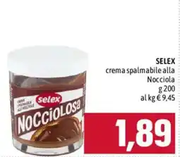 Emisfero Selex crema spalmabile alla nocciola offerta