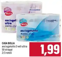 Emisfero Casa Bella asciugatutto 3 veli ultra offerta
